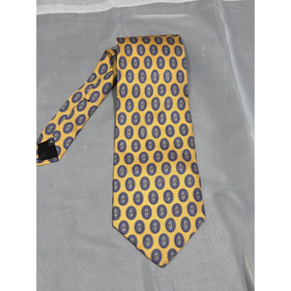 DW Zemke‎ inc. Traditional Clothiers 100% Imported Silk Handmade USA Paisley Tie
